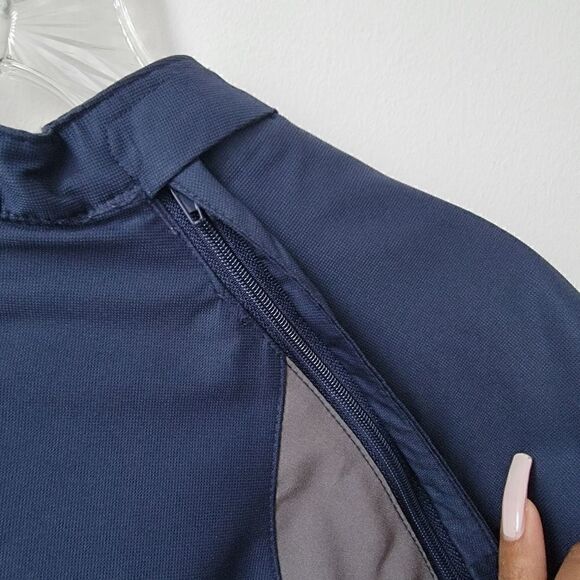 Milwaukee BREWERS Windbreaker Detachable Jacket Majestic Pullover 1/4 Zip XL - Picture 7 of 14